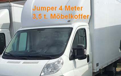 Jumper sehr hoher Koffer ohne Ladebordwand 131 PS 2,2l. Diesel -- Hier nur Onlinetarife!-- Achtung: Selbstbeteiligung bei Abschluss Haftungsbegrenzung 1150€