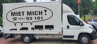 Jumper Möbelkoffer mit Ladebordwand und BLUE-HDI Spardiesel, Klima, Rückfahrkamera -- Achtung HIER nur Onlinetarife --- Selbstbeteiligung bei Abschluss Haftungsbegrenzung 1150€